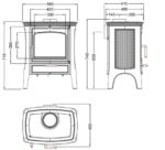 Poêle à bois - E 20 NS – Image 3
