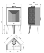 Poêle à bois - ATLANTIC 613 R – Image 3