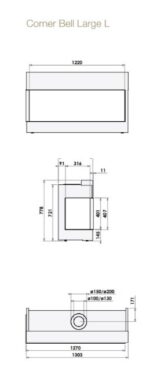 Corner Bell Large L+R -ANGLE – Image 3