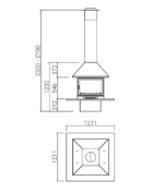 VULCANO AVEC FERMETURE-CENTRALE – Image 3