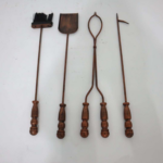 Serviteur de cheminée en acier bronze - SERVA – Image 2